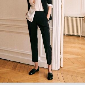 Sezane - Gustavo Trousers, Black sz38 BNWT